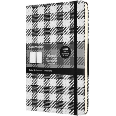 Libreta Moleskine 13X21 Blend Gde Chkpat Hr Pd