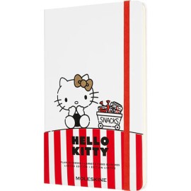 Libreta Moleskine 13X21 Hello Kitty Blanca Hb Pd