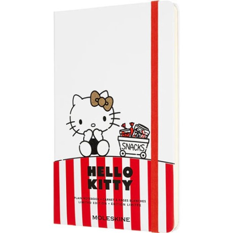 Libreta Moleskine 13X21 Hello Kitty Blanca Hb Pd