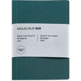 LIBRETA MIQUELRIUS LAYFLAT A5 48 HOJAS LISO TELA TEX