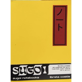 LIBRETA SHMENDITT MEIJI 13X18CM AMLLO 80 HOJAS