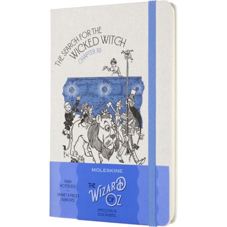 Libreta Moleskine 13X21Cm Blanca Pasta Dura Oz Wicked Witch