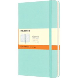 Libreta Moleskine 13X21Cm Raya Pasta Dura Clásica Verde Menta