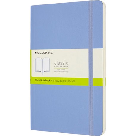 Libreta Moleskine Azul Hortensia