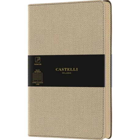 Libreta LDG Harris Desert Sand 13x21 cm H/R