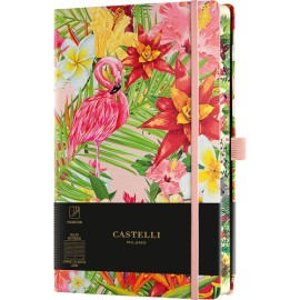 Libreta LDG Eden Flamingo 13x21 cm H/R