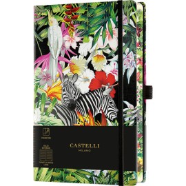 Libreta LDG Eden Zebras 13x21 cm H/R