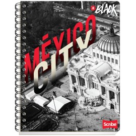 CUADERNO PROFESIONAL SCRIBE INBLACK 100 HOJAS CUADRO CHICO
