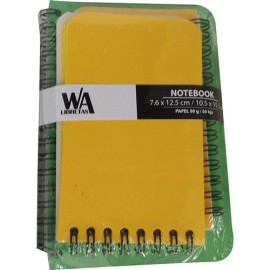 LIBRETA WA COLOR DO 50HJS PAQUETE CON 3