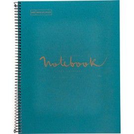 CUADERNO PROFESIONAL MIQUELRIUS RECYCLED ECOAZUL RAYA 80 HOJAS ECOBL