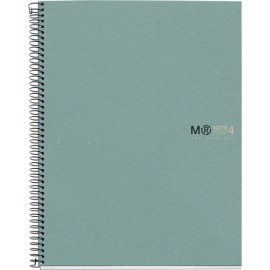 CUADERNO PROFESIONAL MIQUELRIUS RECYCLED ECOAZUL CUADRO CHICO 120 HOJAS