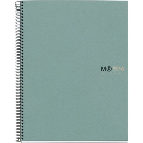 CUADERNO PROFESIONAL MIQUELRIUS RECYCLED ECOAZUL CUADRO CHICO 120 HOJAS