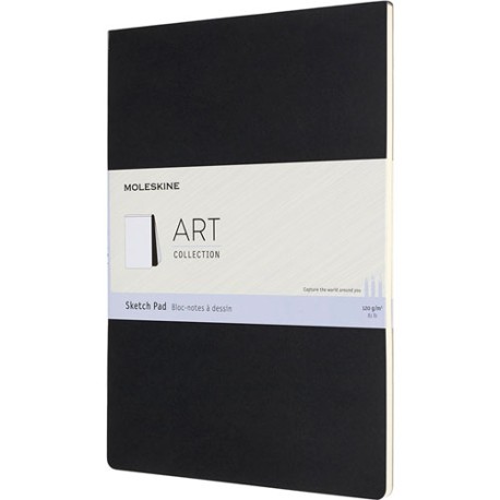 Libreta Moleskine Pasta Suave 21X30 Cm Hojas Blancas