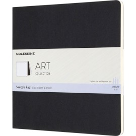Libreta Moleskine Pasta Suave 19X19 Cm Hojas Blancas