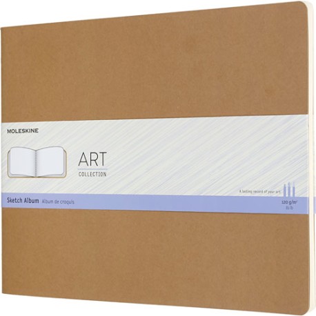 Libreta Moleskine Pasta Suave Cahier 27X21 Cm Hojas Blancas