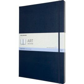 Libreta Moleskine Azul 30X42CM de Hojas Blancas