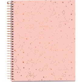 CUADERNO FORMA FRANCESA MIQUELRIUS ROSE CONSTEL CUADRO CHICO 120 HOJAS