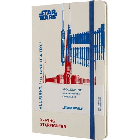 Libreta Moleskine Star Wars X-Wing 13X21 Cm Raya