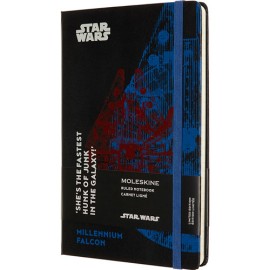 Libreta Moleskine Star Wars Millennium Falcon 13X21 Cm Raya