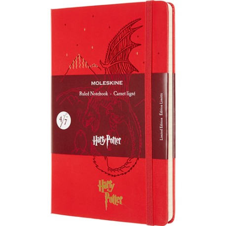 Libreta Moleskine Harry Potter Roja 13X21 Cm Raya