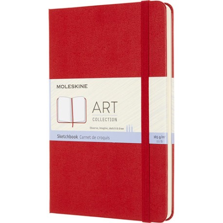 Libreta Moleskine Dibujo Rojo