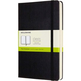 Libreta Moleskine Expandida 13X21 Cm Hojas Blancas