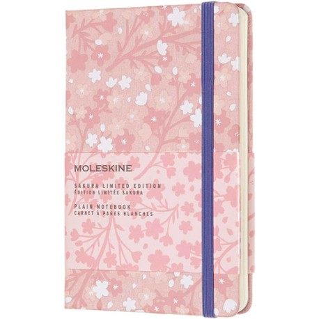 Libreta Moleskine Sakura Bol 9X14 Cm Hojas Blancas