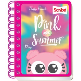 LIBRETA POCKET SCRIBE ONIX 80 HOJAS RAYA