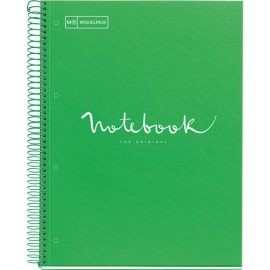 Cuaderno Profesional Miquelrius Emotions 80 hojas Verde