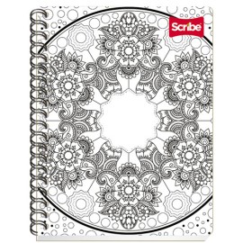 CUADERNO PROFESIONAL SCRIBE POLYCOVER CUADRO GRANDE 100 HOJAS
