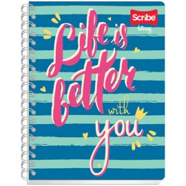 CUADERNO PROFESIONAL SCRIBE LETTERING CUADRO CHICO 100 HOJAS