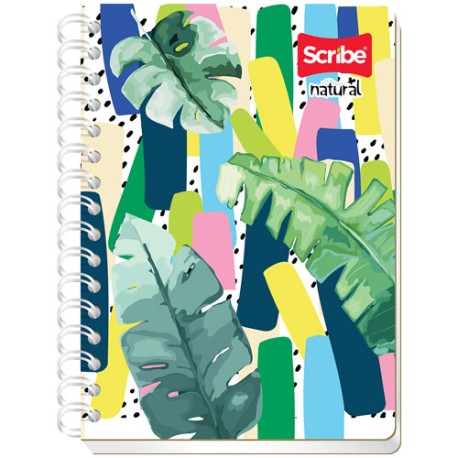 CUADERNO FORMA FRANCESA SCRIBE NATURAL CUADRO GRANDE 100 HOJAS