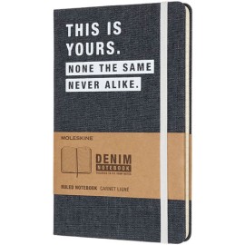 Libreta Moleskine Lg Denim This Yours Raya