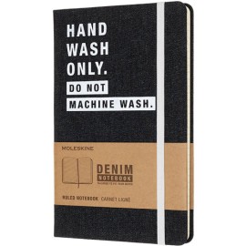 Libreta Moleskine Lg Denim Hand Wash Raya