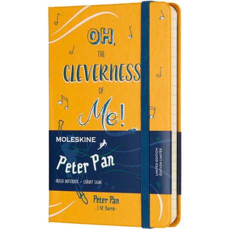 Libreta Moleskine Peter Pan Amarillo Raya 9X14 Cm
