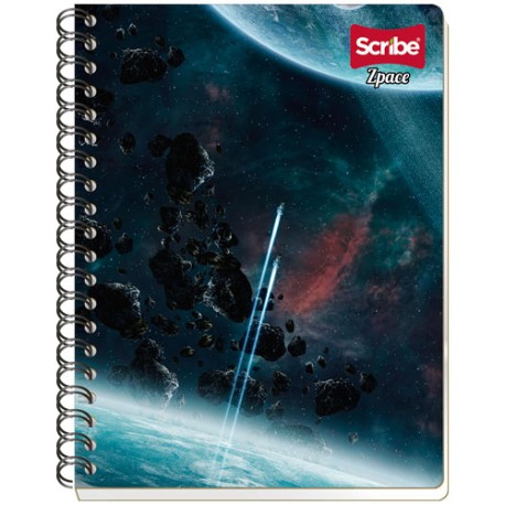 CUADERNO PROFESIONAL SCRIBE ZSPACE CUADRO GRANDE 100 HOJAS