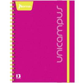 Cuaderno profesional Norma Unicam doble arillo pasta gruesa 3 materias 120 hojas raya