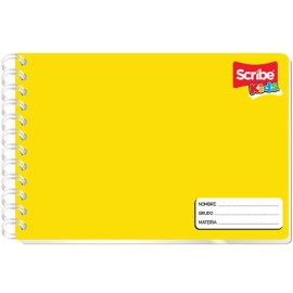 CUADERNO FORMA ITALIANA SCRIBE KIDS RAYA 100 HOJAS