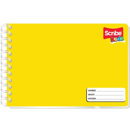 CUADERNO FORMA ITALIANA SCRIBE KIDS RAYA 100 HOJAS