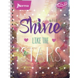Cuaderno Profesional Norma Click Cuadro Chico 100 Hojas