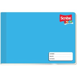 CUADERNO COSIDO FORMA ITALIANA SCRIBE KIDS CUADRO CHICO 100 HOJAS
