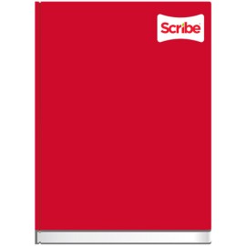 LIBRETA PEGADA FORMA FRANCESA SCRIBE CLÁSICO CUADRO GRANDE 96 HOJAS