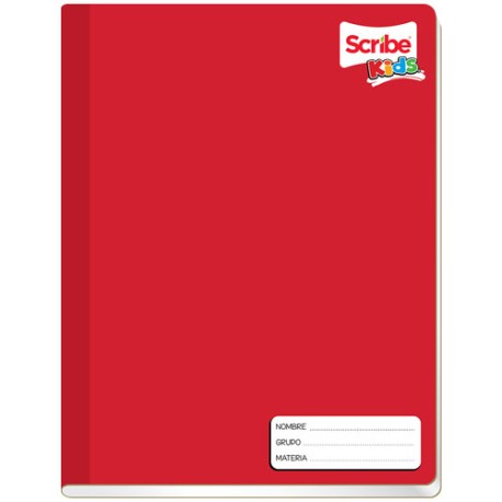 CUADERNO COSIDO PROFESIONAL SCRIBE KIDS BLANCO 100 HOJAS